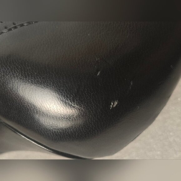 Style & Co. "Freckles" Black Peep Toe Heels - Picture 14 of 15